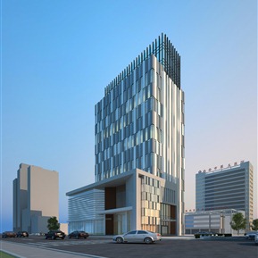 现代 办公楼 办公楼医院