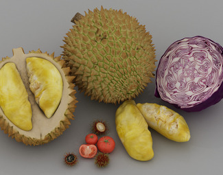 【荔枝模型3d模型】_荔枝模型3d模型免费下载_3d溜溜网