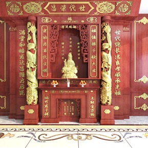 新中式 佛龛柜 神龛 祠堂