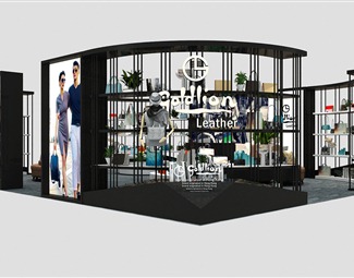 现代箱包专卖店