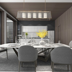 现代 餐厅