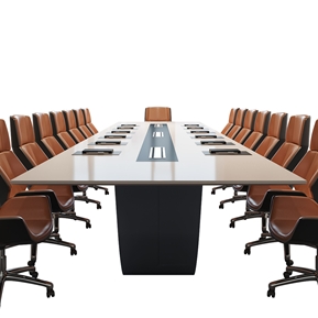 现代 会议桌椅 会议桌组合