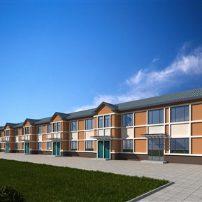 现代 宿舍楼 小学 宿舍