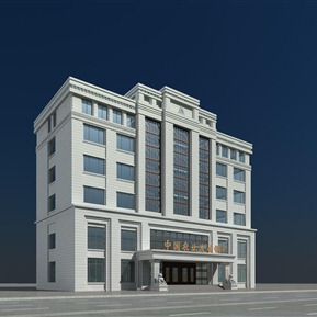 欧式 办公楼 银行办公楼