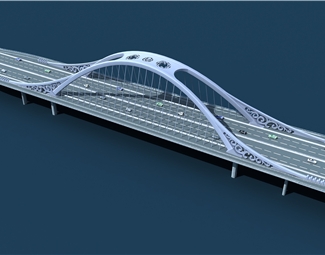 现代高速高架桥