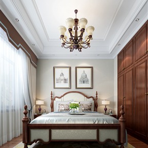 美式 卧室