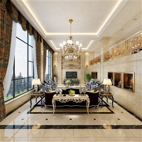 欧式 客厅