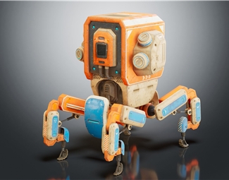 工业LOFT玩具机器人