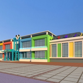 现代 幼儿园建筑 幼儿园