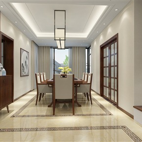 新中式 餐厅 客餐厅