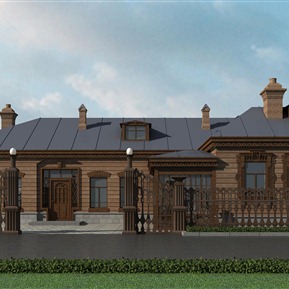 欧式 独栋别墅 民宿别墅