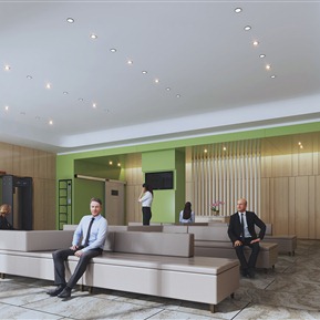 现代 大厅 医院放射科大厅