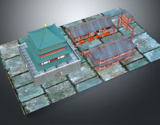 中式古建筑外观效果