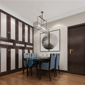 新中式 餐厅 客餐厅