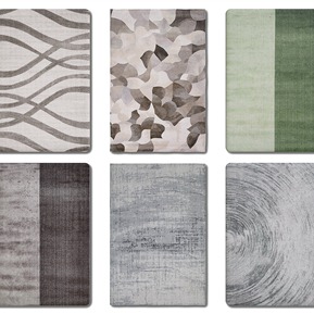 现代 方形地毯 地毯