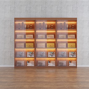 现代 展柜 柜子