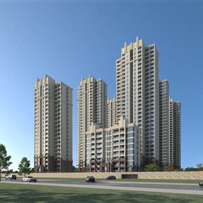 现代 住宅区 住宅