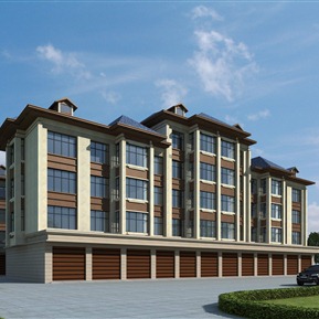 现代 住宅区 住宅