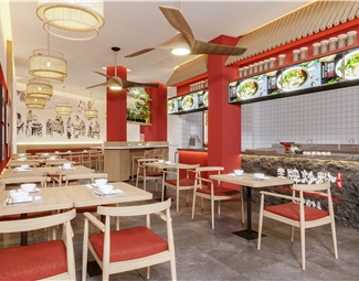 新中式新中式会所餐厅