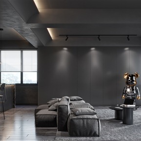 工业LOFT 客餐厅