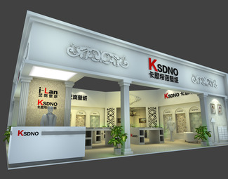 简欧 展览 展台