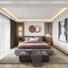 轻奢 卧室