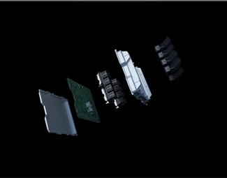 现代 产品分解 产品分解动画