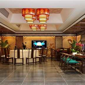 中式 包间 包房