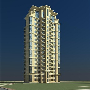 欧式 住宅楼 住宅