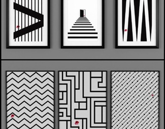 抽象画