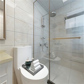 现代 卫生间 卫生间全景