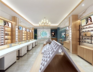 现代 眼镜店