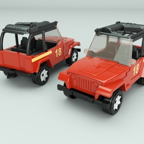 现代 玩具车 玩具