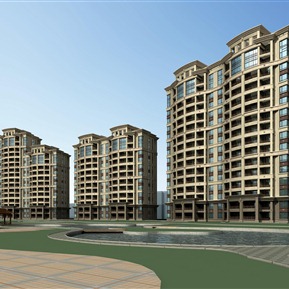 欧式 住宅区 住宅