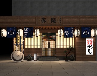 日式 门头