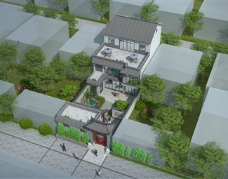新中式 建筑 新农村自建房