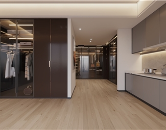 现代 展厅 定制家具展厅