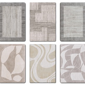 侘寂 方形地毯 地毯