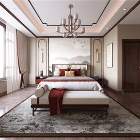新中式 卧室