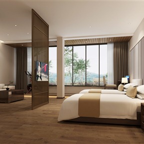 新中式 客房 酒店客房