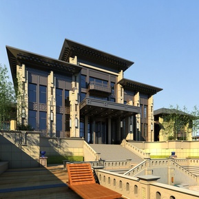 新中式 会所建筑 会所