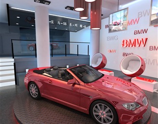 现代汽车展厅建筑