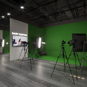 现代 摄影棚 儿童摄影基地