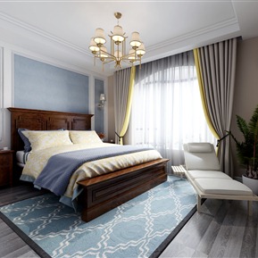 美式 卧室