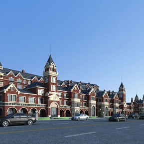 美式 商业街 商业街街