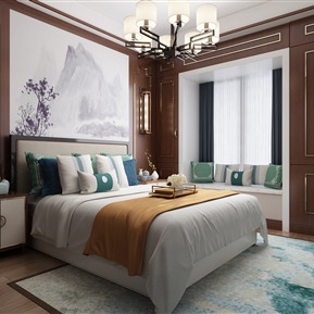 新中式 卧室