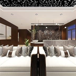 现代 大厅 足浴大厅