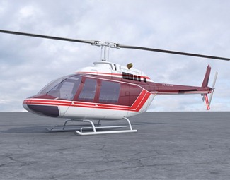 现代单旋翼式直升机