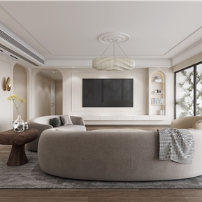 侘寂 客餐厅 客厅