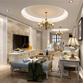 美式 客餐厅 客餐厅玄关